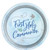 Blue First Holy Communion Plates Pk8