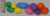 Easter eggs - pack of 10 small eggs. Colours Vary