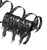 Serpentine Streamers Black 6.5ft