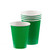 Paper Cups Pk8 266ml Festive Green