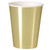 Paper cup Pk10 Gold
