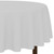 Tablecover Round 84in Diameter White