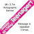 Pink Holographic Banner Teenager 9ft