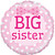 H100 18in Foil Balloon Big Sister