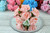 Foam Roses 5.5cm S Pk6 Lt Pink