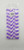 Straws Chevron Lilac Pk25