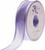 Chiffon Satin Edge Ribbon 10mm Lavender 25m