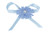 Ribbon Bows Daisy Diamante Pack 12 Blue Self Adhesive