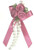 Ribbon Rose Bows Tails 6mm Pack20  Fuschia BOGOF