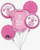 H600 Balloon Bouquet Baby Girl Pk5