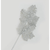 66cm Glitter Maple Leaf Silver