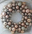 Champagne Bauble Wreath 40cm