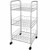 3 Tier Storage Rack Chrome 63x24x37cm