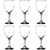 Ravenhead Set of 6 Red Wine Glasses 300ml