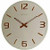 Henley Modern Dome Aluminium 40cm Wall Clock Gold Embossed