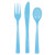 Assorted Cutlery Powder Blue Pk18