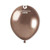 5in Metallic Latex Balloons Bag of 50 Rose Gold 096