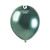 5in Metallic Latex Balloons Bag of 50 Green 093