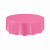 Tablecover Round Hot Pink 84in