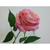 Artificial Rose Spray Single Stem Hot Pink 42cm