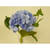 Artificial Hydrangea Single Stem Blue 45cm