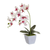 Artificial Orchid BOGOF Light Pink in White Pot 60cm