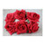Foam Roses S 5.5cm Pk6 Red