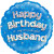 H100 18in Foil Balloon Husband Holograhpic