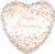 H100 18in Foil Balloon Happy Annivesary