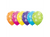 Latex Balloons 11in Pk50 Tropical Assorted Happy Birthday