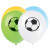 3D Football Latex Balloons Pk8 12in