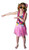 Childs Hawaiian Skirt 30cm Pink