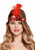 Flapper Girl Headband Red