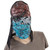 Scary Skeleton Skull Monster Mask Blue Pirate