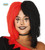 Red and Black Bob Wig in a Box