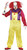 Murderer Clown Adult Yellow Size Medium