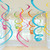 Swirl Decoration Multi Coloured Pk12