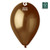 12in Latex Balloons Brown Pk50