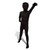 Black Kids Morphsuit Large Age 10 to 12
