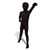 Black Kids Morphsuit Medium Age 7 to 8