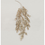 Glitter Leaf Hanging Champagne 82cm