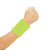 Wrist Sweatbands Yellow Pk2