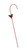 DECORATIVE CANDY CANE 75cm WITH BOW