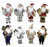 VINTAGE SANTA FIGURINES DELUXE 45cm Choose from 8 assorted styles