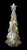 LIGHT UP MERCURY TREE 26cm STAR TOPPER