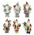 SANTA FIGURINE 30cm VINTAGE Choose from 6 assorted styles 