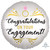 H100 18in Foil Balloon Congratulations on Your Engagement 