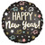 H100 18in Foil Balloon Confetti Satin Happy New Year