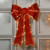 60cm Red Bow Light up Battery Operated