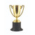 Mini Gold Trophy 10cm